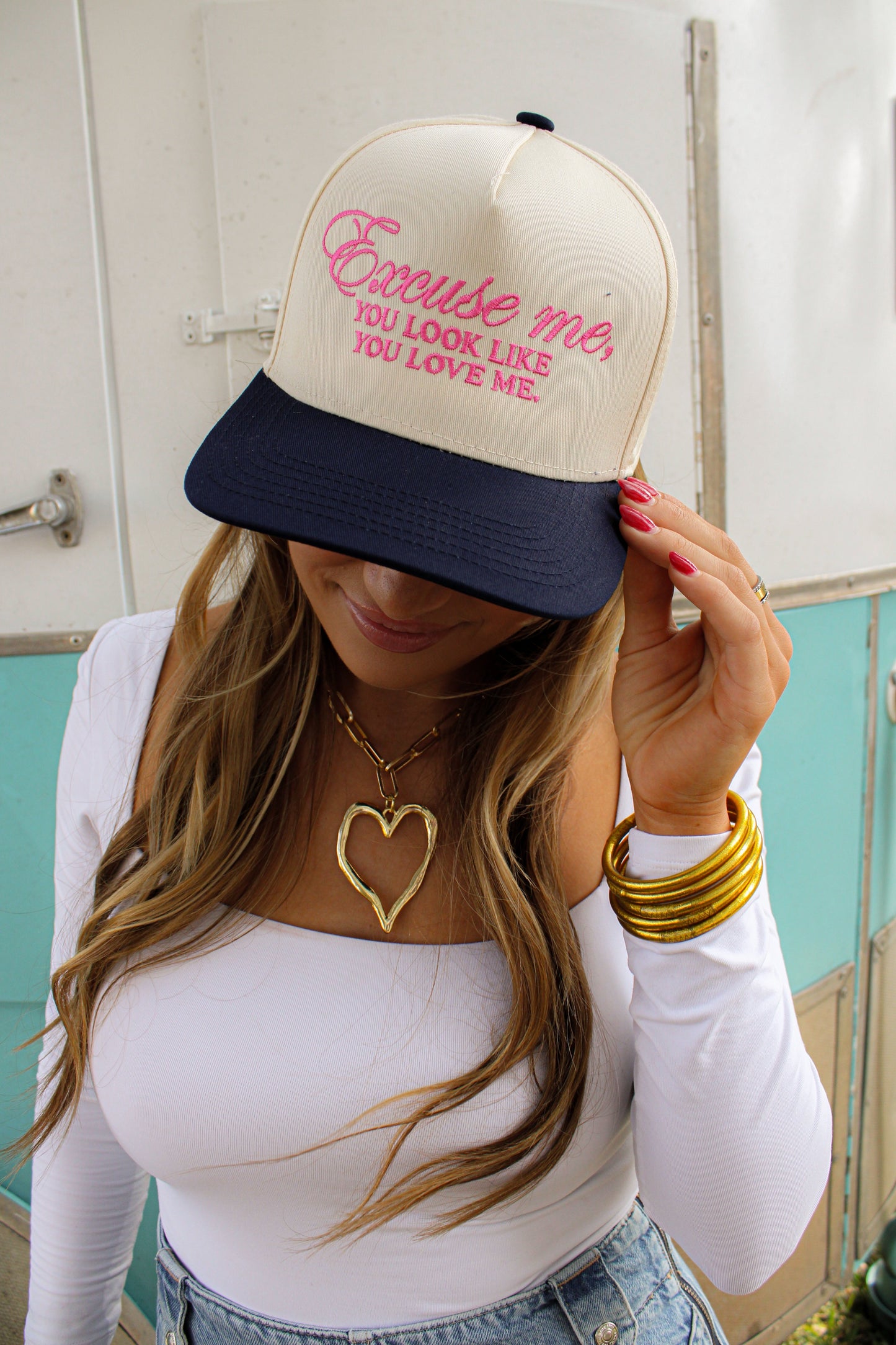 EXCUSE ME HAT