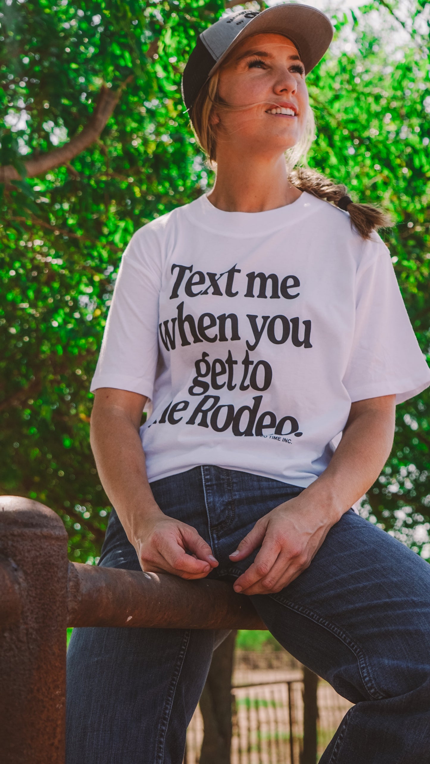Text Me Crop T
