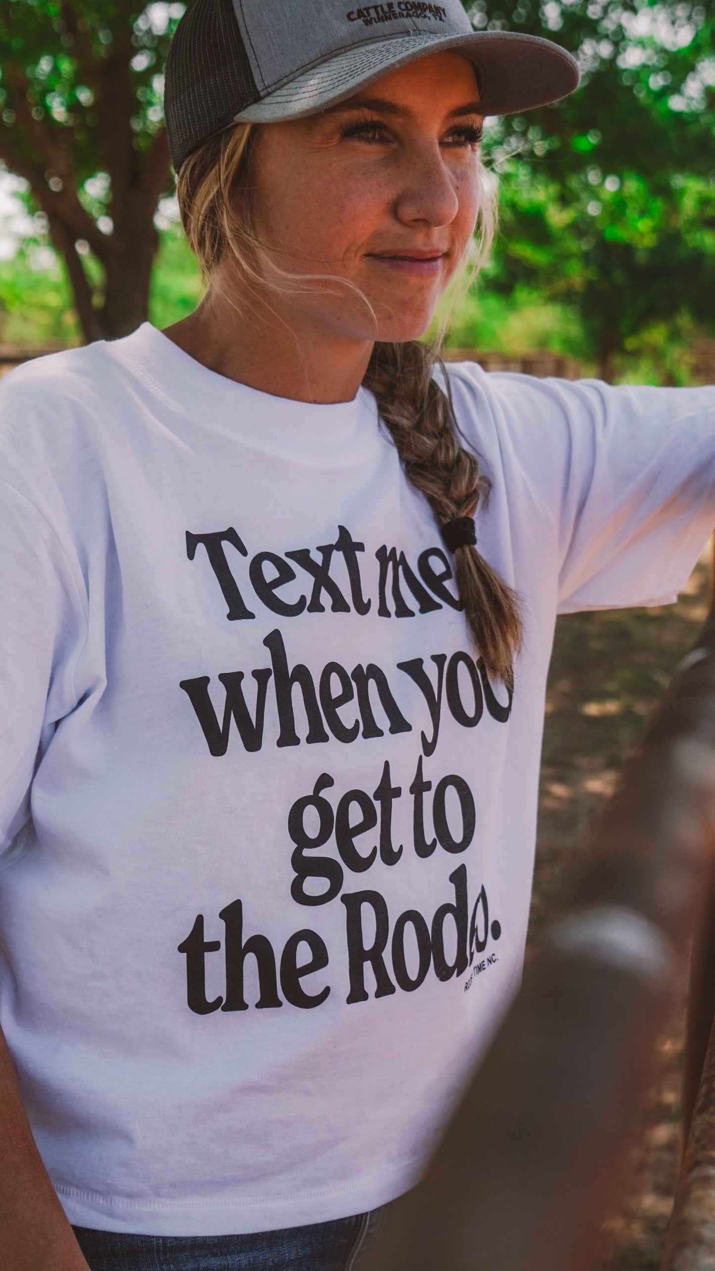 Text Me Crop T
