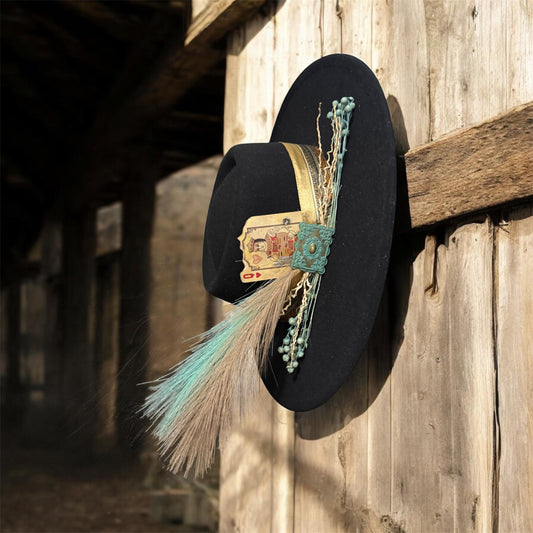Black Western Hat