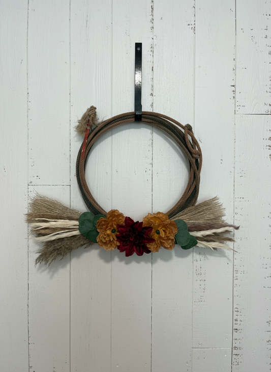 Handmade Western Lariat Rope Wreath