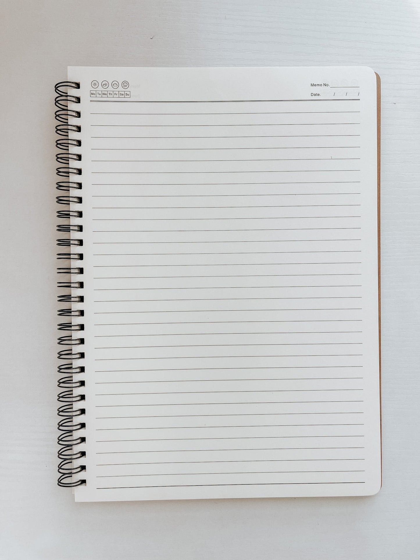 God is good, Large Hand-Painted Spiral Bound Journal