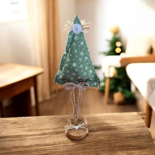 Handmade Fabric Christmas Trees