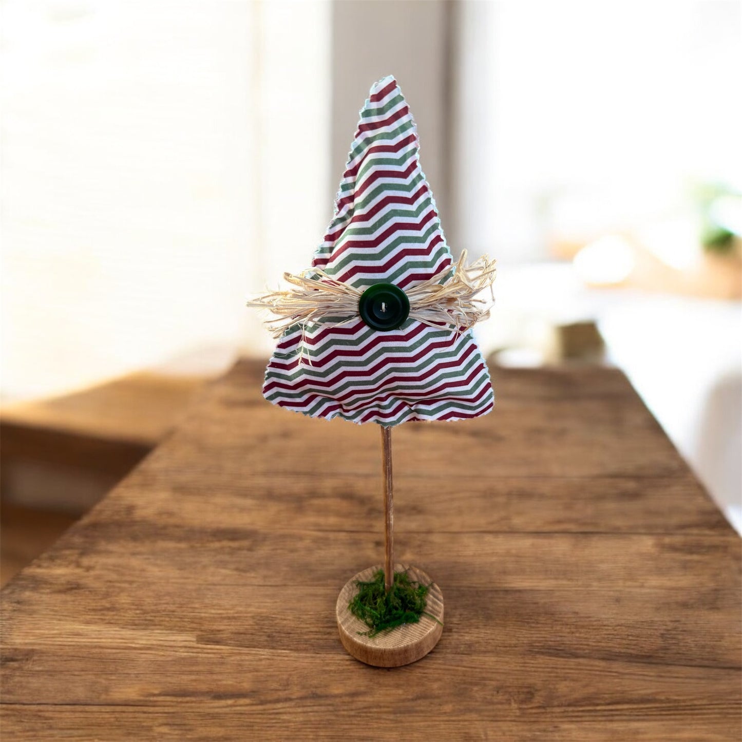 Handmade Fabric Christmas Trees
