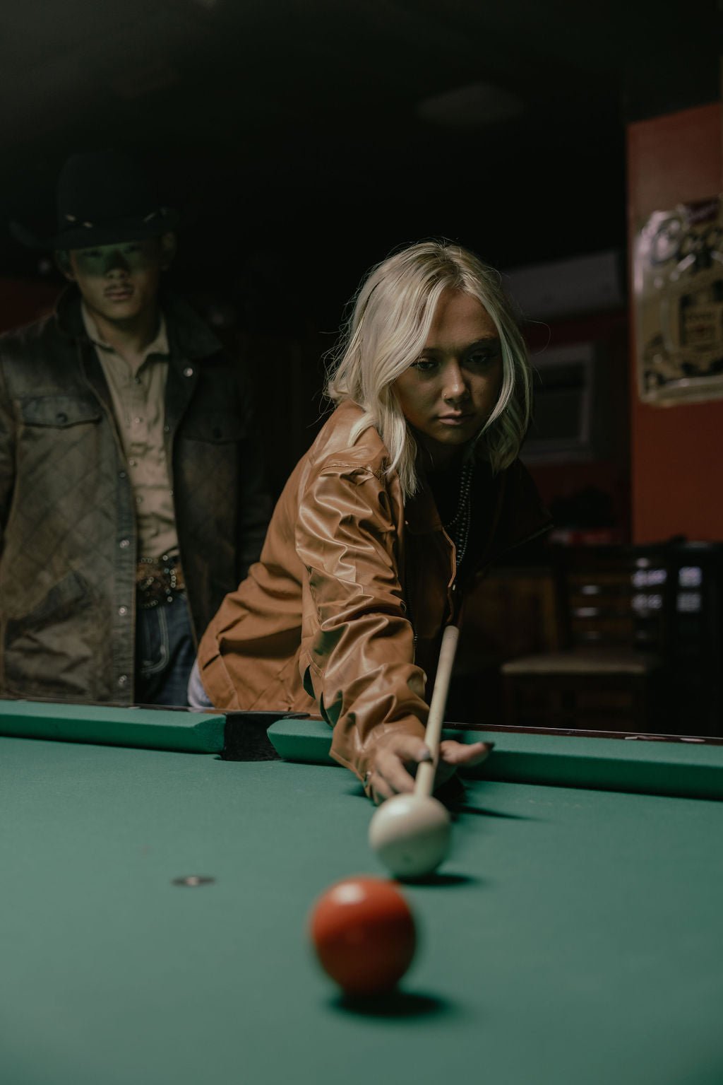 Faux Leather Moto Jacket - medium remains
