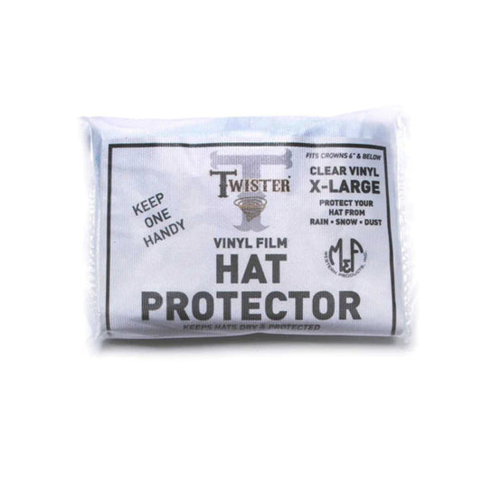 Clear Vinyl Hat Protector